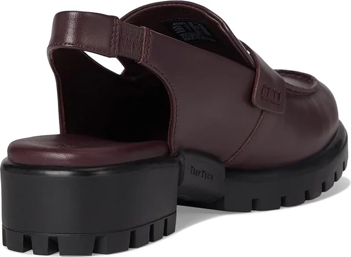 ECCO Modtray Sling Back Penny Loafer Women's Flat Shoes Fig : EU 41 (US Women's 10-10.5) M, Leather - Image 4