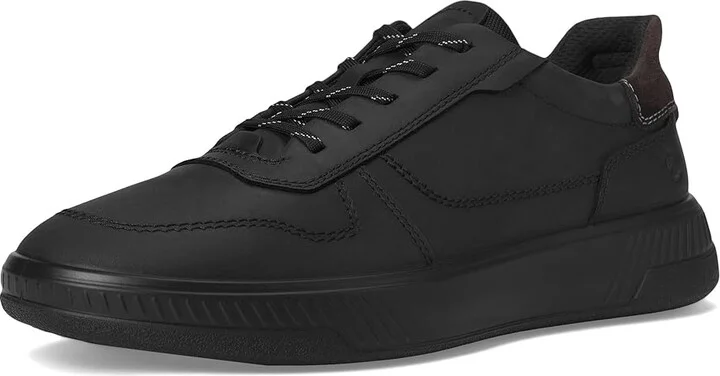 ECCO Move Casual Lace Up Sneaker Men's Shoes Black/Magnet : EU 42 (US Men's 8-8.5) M, Leather - Image 5