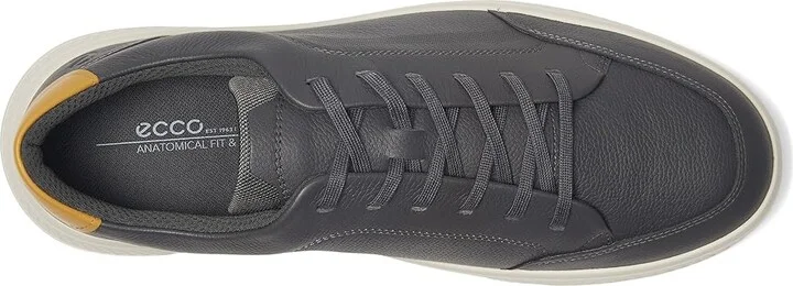 ECCO Move Retro Sneakers Men's Shoes Magnet/Nutmeg Brown : EU 44 (US Men's 10-10.5) M, Leather/Textile - Image 2