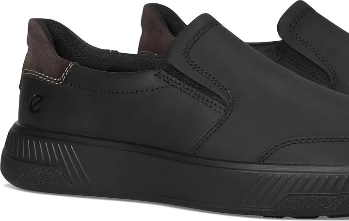 ECCO Move Slip On Sneaker Men's Shoes Black/Magnet Suede : EU 44 (US Men's 10-10.5) M, Leather - Image 7