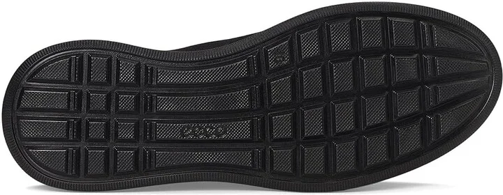 ECCO Move Zip Lace Sneaker Women's Shoes Black/Gravel : EU 40 (US Women's 9-9.5) M, Leather - Image 3