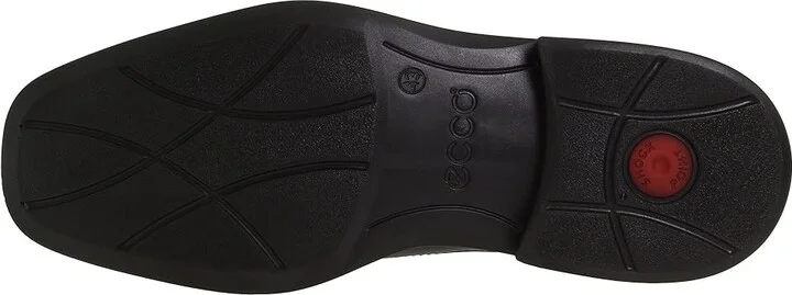 ECCO New Jersey Slip-On Men's Slip-on Dress Shoes Black Santiago Full-Grain Leather : EU 43 (US Men's 9-9.5) M, Full Grain leather/Leather - Image 3