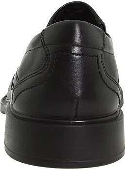 ECCO New Jersey Slip-On Men's Slip-on Dress Shoes Black Santiago Full-Grain Leather : EU 43 (US Men's 9-9.5) M, Full Grain leather/Leather - Image 4