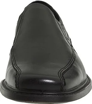 ECCO New Jersey Slip-On Men's Slip-on Dress Shoes Black Santiago Full-Grain Leather : EU 43 (US Men's 9-9.5) M, Full Grain leather/Leather - Image 5