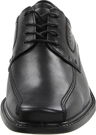 ECCO New Jersey Tie Men's Lace-up Bicycle Toe Shoes Black Santiago Full-Grain Leather : EU 39 (US Men's 5-5.5) M, Full Grain leather - Image 5