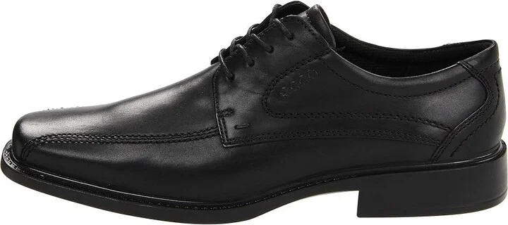 ECCO New Jersey Tie Men's Lace-up Bicycle Toe Shoes Black Santiago Full-Grain Leather : EU 39 (US Men's 5-5.5) M, Full Grain leather - Image 6