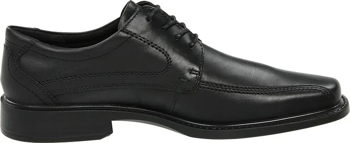 ECCO New Jersey Tie Men's Lace-up Bicycle Toe Shoes Black Santiago Full-Grain Leather : EU 39 (US Men's 5-5.5) M, Full Grain leather - Image 7