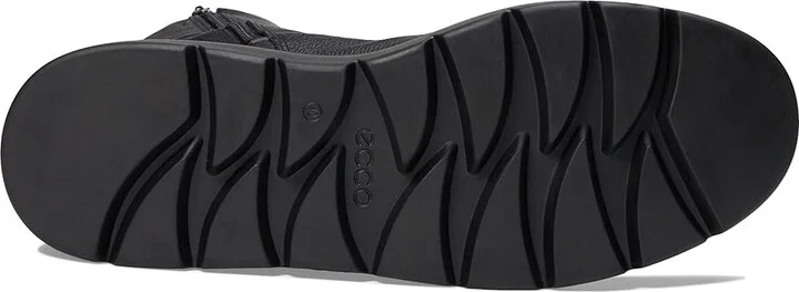 ECCO Nouvelle Hydromax Water-Resistant Tall Lace Boot Women's Shoes Black : EU 38 (US Women's 7-7.5) M, Leather - Image 3
