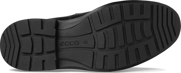 ECCO Oslo Penny Loafer Men's Lace Up Wing Tip Shoes Black : EU 46 (US Men's 12-12.5) M, Leather - Image 3