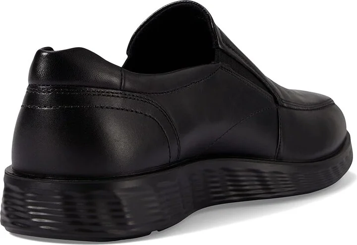 ECCO S Lite Hybrid Apron Toe Slip-On Men's Shoes Black : EU 39 (US Men's 5-5.5) D - Medium, Leather - Image 4