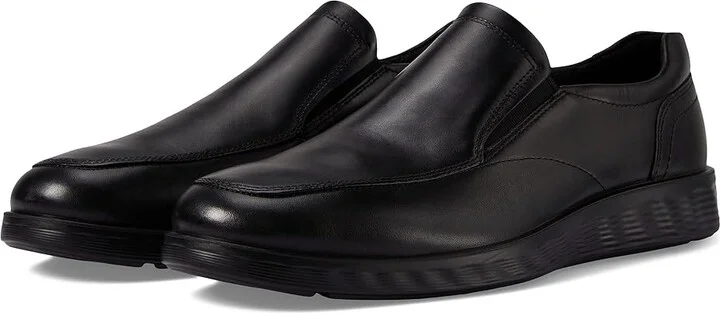 ECCO S Lite Hybrid Apron Toe Slip-On Men's Shoes Black : EU 39 (US Men's 5-5.5) D - Medium, Leather
