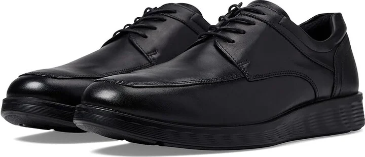 ECCO S Lite Hybrid Apron Toe Tie Men's Shoes Black : EU 40 (US Men's 6-6.5) D - Medium, Leather