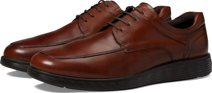 ECCO S Lite Hybrid Apron Toe Tie Men's Shoes Cognac : EU 40 (US Men's 6-6.5) D - Medium, Leather
