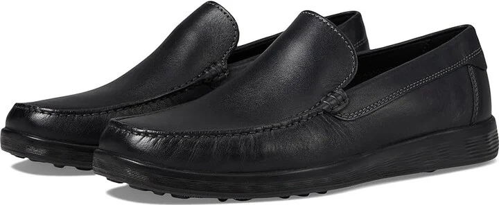 ECCO S Lite Moc Classic Men's Shoes Black : EU 39 (US Men's 5-5.5) D - Medium, Leather