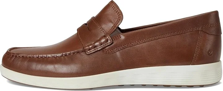 ECCO S Lite Moc Penny Loafer Men's Shoes Cognac : EU 39 (US Men's 5-5.5) M, Leather - Image 6