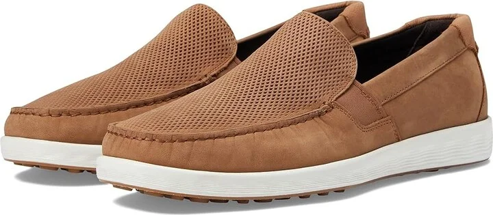 ECCO S Lite Moc Summer Men's Shoes Camel/Cognac : EU 44 (US Men's 10-10.5) D - Medium, Leather