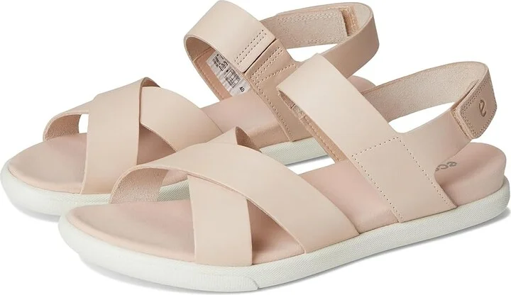 ECCO Samara Sandal Women's Sandals Rose Dust : EU 35 (US Women's 4-4.5) M, Leather
