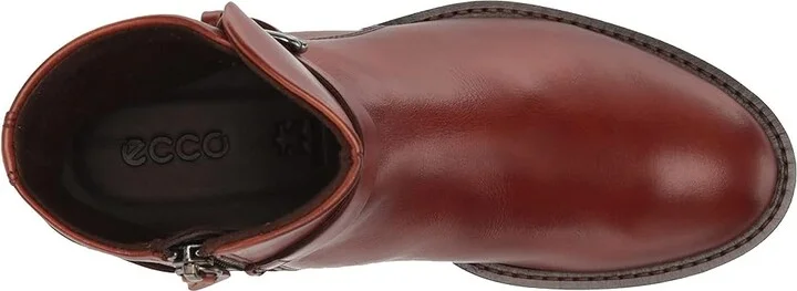ECCO Sartorelle 25 Hydromax Mid Cut Buckle Boot Women's Shoes Cognac : EU 36 (US Women's 5-5.5) M, Leather - Image 2