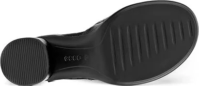 ECCO Sculpted 55 Luxe Ankle Strap Women's Sandals Black Crackled Leather : EU 39 (US Women's 8-8.5) M - Image 2