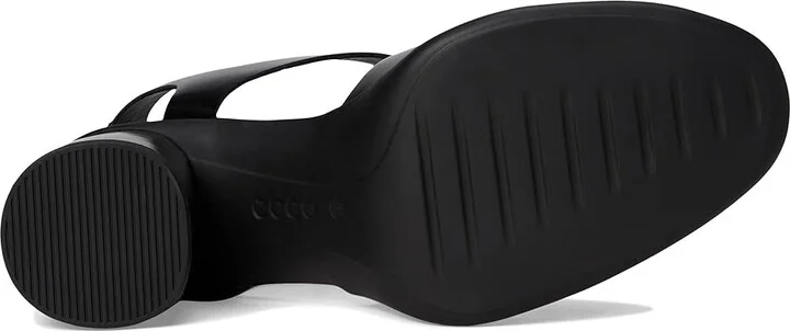 ECCO Sculpted 55 Luxe Fisherman Heel Sandal Women's Sandals Black : EU 36 (US Women's 5-5.5) M, Leather - Image 3