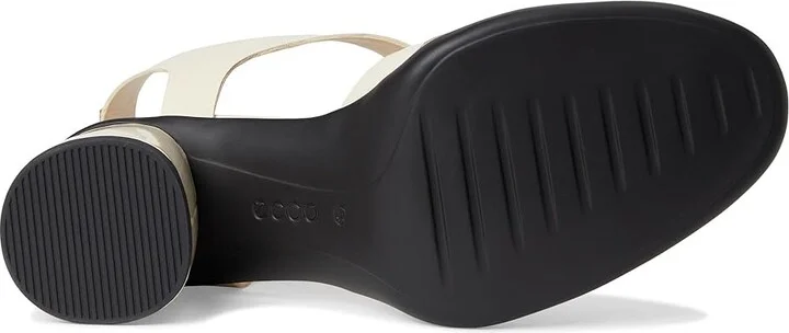 ECCO Sculpted 55 Luxe Fisherman Heel Sandal Women's Sandals Limestone : EU 41 (US Women's 10-10.5) M, Leather - Image 3