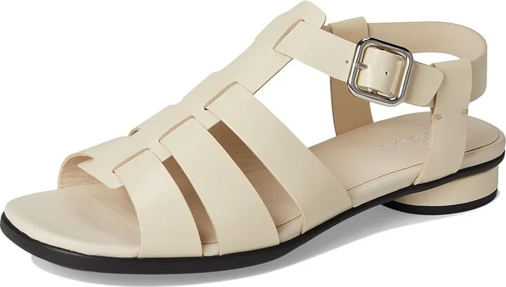 ECCO Sculpted Alba 25 Fisherman Sandal Women's Sandals Limestone : EU 35 (US Women's 4-4.5) M, Leather - Image 5