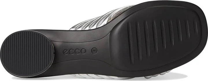 ECCO Sculpted Alba 25 Slide Sandal Women's Sandals Pure Silver : EU 35 (US Women's 4-4.5) M, Leather - Image 3