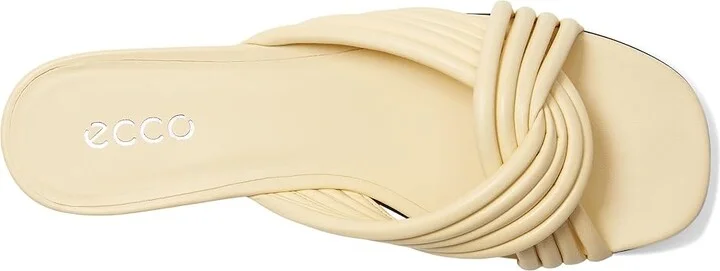 ECCO Sculpted Alba 25 Slide Sandal Women's Sandals Straw : EU 42 (US Women's 11-11.5) M, Leather - Image 2