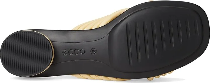 ECCO Sculpted Alba 25 Slide Sandal Women's Sandals Straw : EU 42 (US Women's 11-11.5) M, Leather - Image 3