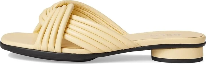ECCO Sculpted Alba 25 Slide Sandal Women's Sandals Straw : EU 42 (US Women's 11-11.5) M, Leather - Image 6