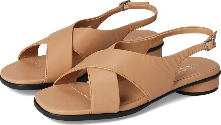 ECCO Sculpted Alba 25 Slingback Sandal Women's Sandals Biscuit : EU 42 (US Women's 11-11.5) M, Leather