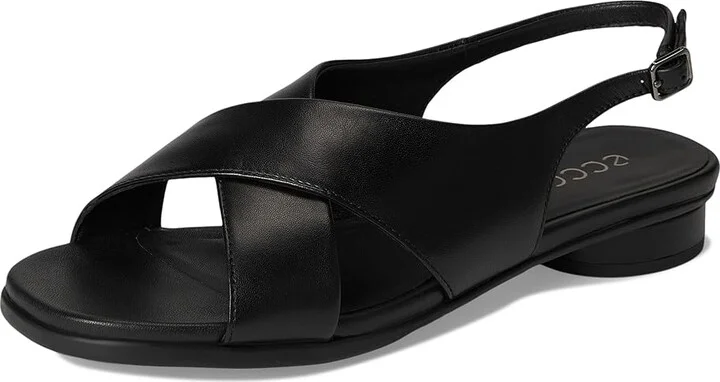 ECCO Sculpted Alba 25 Slingback Sandal Women's Sandals Black : EU 39 (US Women's 8-8.5) M, Leather - Image 5