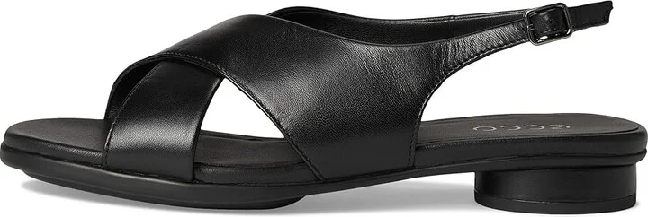 ECCO Sculpted Alba 25 Slingback Sandal Women's Sandals Black : EU 39 (US Women's 8-8.5) M, Leather - Image 6