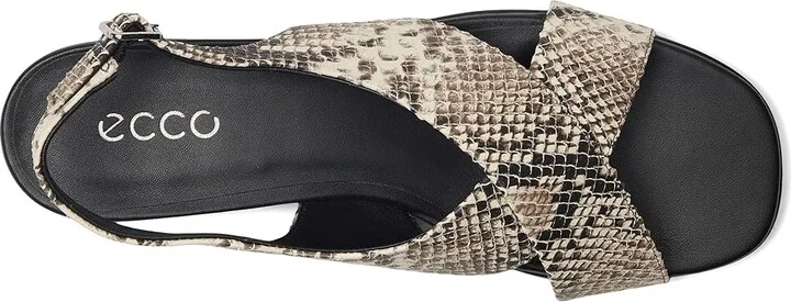 ECCO Sculpted Alba 25 Slingback Sandal Women's Sandals Dark Clay Snake Print : EU 40 (US Women's 9-9.5) M, Leather - Image 2