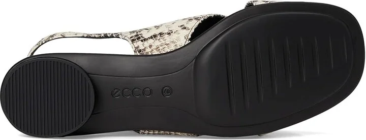 ECCO Sculpted Alba 25 Slingback Sandal Women's Sandals Dark Clay Snake Print : EU 40 (US Women's 9-9.5) M, Leather - Image 3