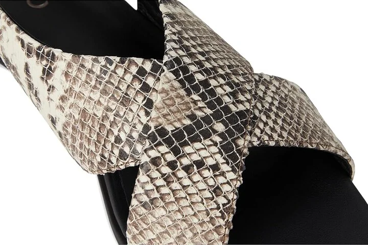 ECCO Sculpted Alba 25 Slingback Sandal Women's Sandals Dark Clay Snake Print : EU 40 (US Women's 9-9.5) M, Leather - Image 7