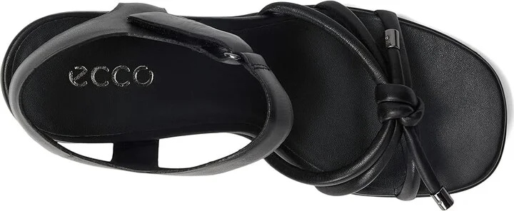 ECCO Sculpted Alba 65 Knot Strap Heel Sandal Women's Sandals Black : EU 37 (US Women's 6-6.5) M, Leather - Image 2