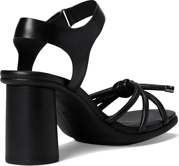 ECCO Sculpted Alba 65 Knot Strap Heel Sandal Women's Sandals Black : EU 37 (US Women's 6-6.5) M, Leather - Image 4