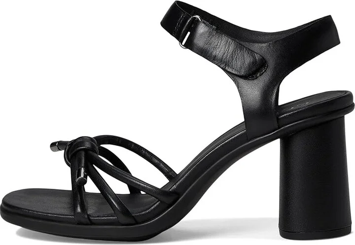 ECCO Sculpted Alba 65 Knot Strap Heel Sandal Women's Sandals Black : EU 37 (US Women's 6-6.5) M, Leather - Image 6