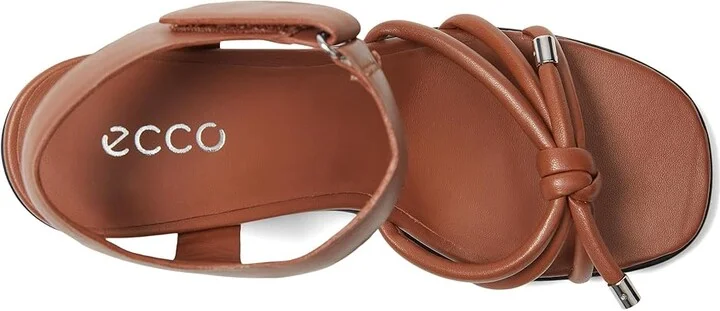 ECCO Sculpted Alba 65 Knot Strap Heel Sandal Women's Sandals Mink : EU 38 (US Women's 7-7.5) M, Leather - Image 2