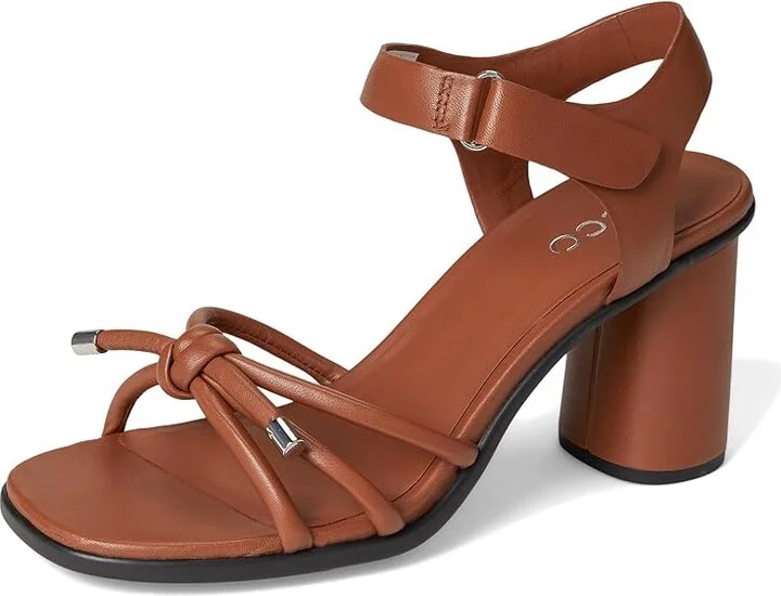 ECCO Sculpted Alba 65 Knot Strap Heel Sandal Women's Sandals Mink : EU 38 (US Women's 7-7.5) M, Leather - Image 5