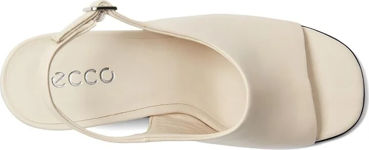 ECCO Sculpted Alba 65 Slingback Heel Sandal Women's Sandals Limestone : EU 37 (US Women's 6-6.5) M, Leather - Image 2