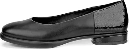 ECCO Sculpted Luxe Ballerina Women's Flat Shoes Black : EU 38 (US Women's 7-7.5) M, Leather - Image 4