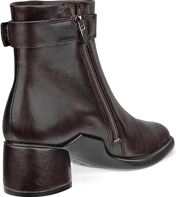 ECCO Sculpted Luxery 35 MM Modern Dress Ankle Boot Women's Boots Mocha : EU 38 (US Women's 7-7.5) M, Leather - Image 3