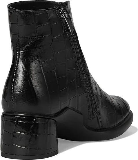 ECCO Sculpted Luxery 35MM Ankle Boot Women's Boots Black Reptile Print : EU 37 (US Women's 6-6.5) M, Leather/Rubber - Image 4