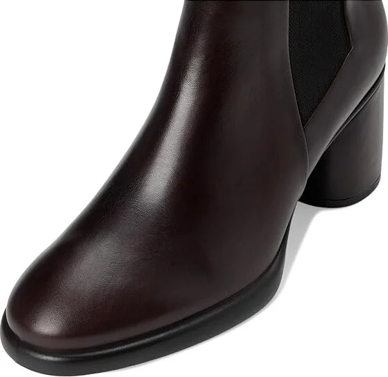 ECCO Sculpted Luxery 55MM Modern Sleek Chelsea Boot Women's Boots Mocha : EU 41 (US Women's 10-10.5) M, Leather - Image 2