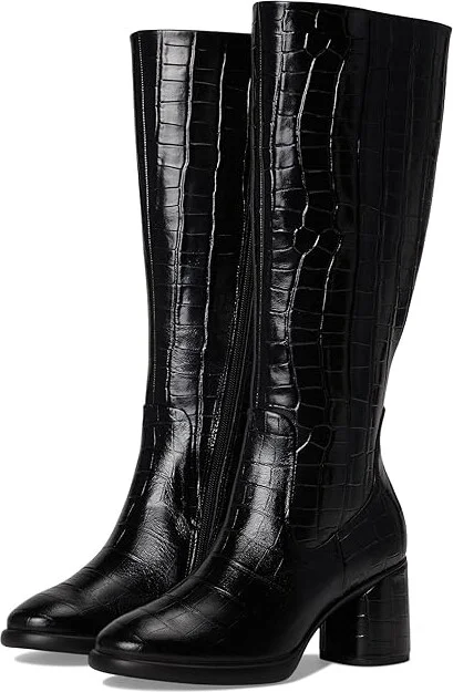 Black Reptile Print