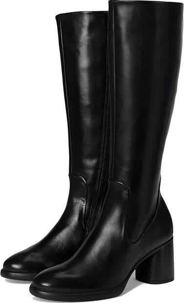 ECCO Sculpted Luxery 55MM Tall Knee High Boot Women's Boots Black : EU 36 (US Women's 5-5.5) M, Leather