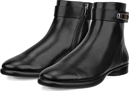 ECCO Sculpted Luxery Modern Ankle Boot Women's Boots Black : EU 41 (US Women's 10-10.5) M, Leather