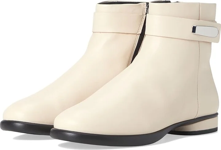 ECCO Sculpted Luxery Modern Ankle Boot Women's Boots Limestone : EU 41 (US Women's 10-10.5) M, Leather
